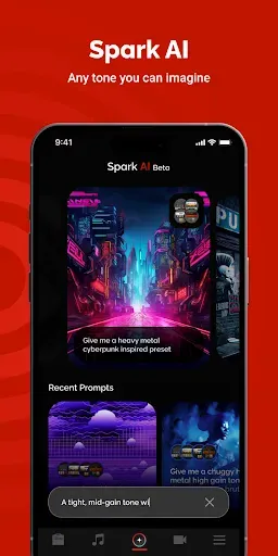 Скриншот 4 — Spark: Chords, Backing Tracks