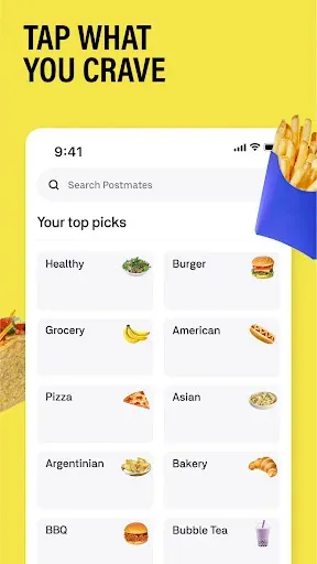 Скриншот 4 — Postmates - Food Delivery