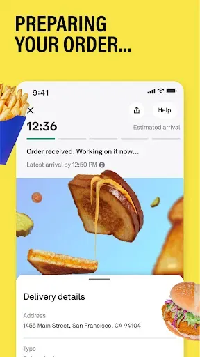 Скриншот 5 — Postmates - Food Delivery