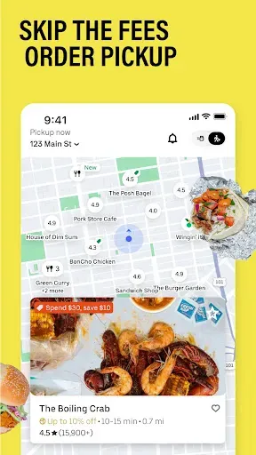 Скриншот 6 — Postmates - Food Delivery