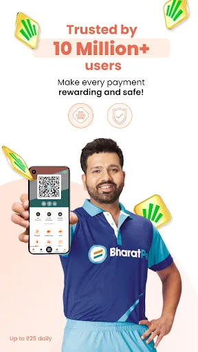 Скриншот 1 — BharatPe UPI Payment, Loan App