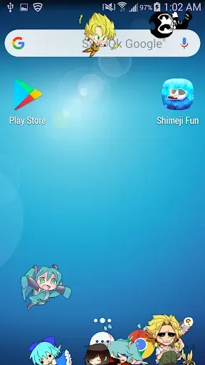 Скриншот 2 — Shimeji Friends