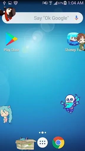 Скриншот 7 — Shimeji Friends