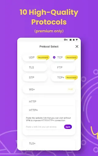 Скриншот 2 — VPN PotatoVPN - WiFi Proxy
