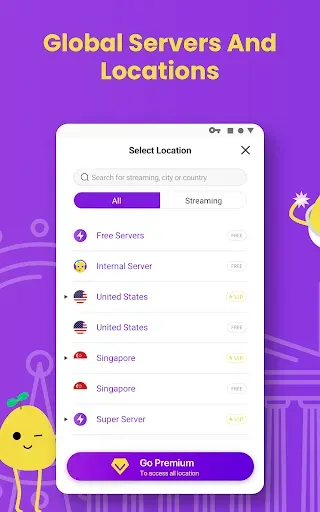 Скриншот 3 — VPN PotatoVPN - WiFi Proxy