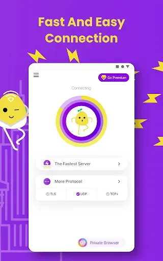 Скриншот 4 — VPN PotatoVPN - WiFi Proxy
