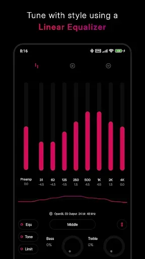Скриншот 5 — Proxima - Poweramp Skin