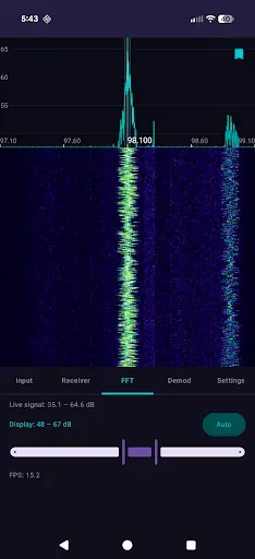 Скриншот 3 — SDR Pro: Radio Signal Analyzer