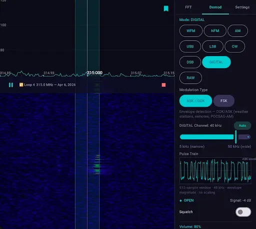 Скриншот 8 — SDR Pro: Radio Signal Analyzer