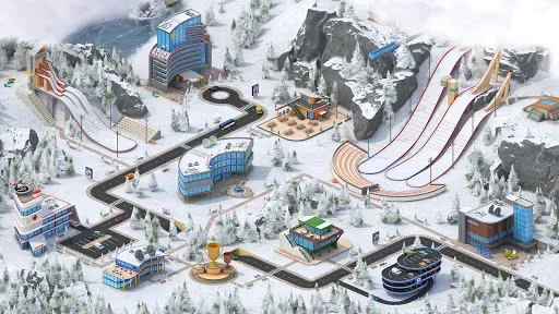 Скриншот 1 — Ski Jump Mania 3