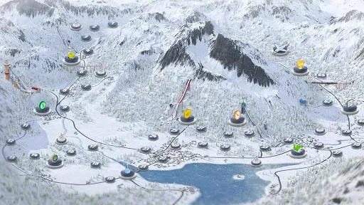 Скриншот 3 — Ski Jump Mania 3