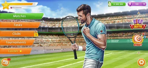 Скриншот 2 — Tennis Mania Mobile