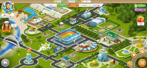 Скриншот 3 — Tennis Mania Mobile