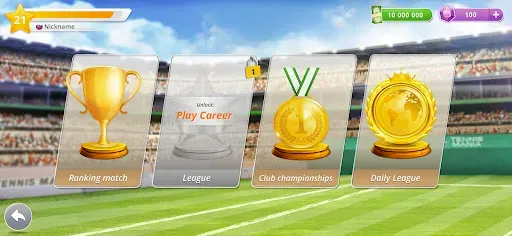 Скриншот 4 — Tennis Mania Mobile