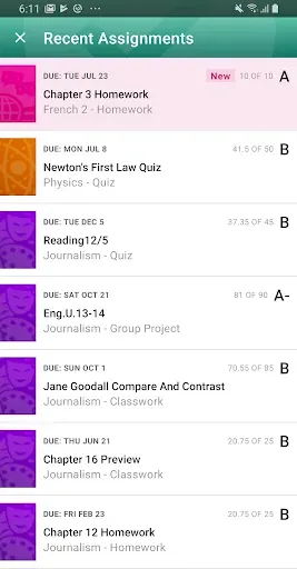 Скриншот 5 — PowerSchool Mobile
