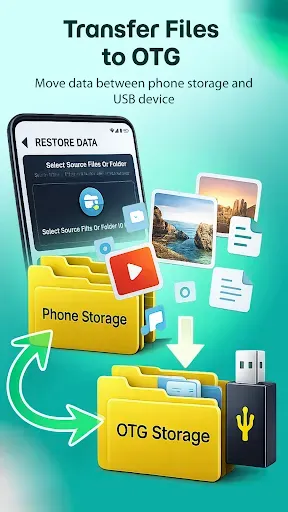 Скриншот 8 — Phone Backup Restore OTG Tools