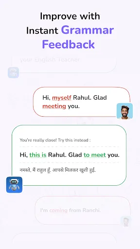 Скриншот 3 — MySivi AI English Speaking App