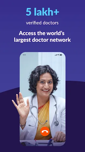 Скриншот 1 — Practo: Doctor Appointment App