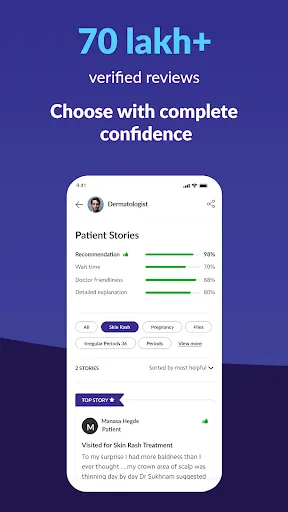 Скриншот 3 — Practo: Doctor Appointment App