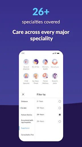 Скриншот 4 — Practo: Doctor Appointment App