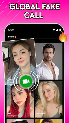 Скриншот 3 — Prank Call Fake Video Call
