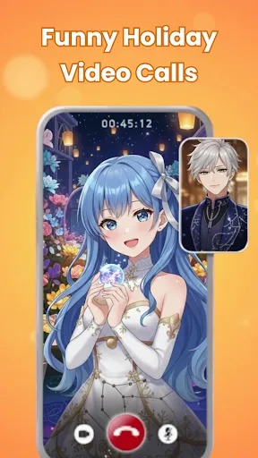 Скриншот 1 — Idol Prank Video Call & Chat