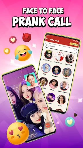 Скриншот 7 — Idol Prank Call & Chat Prank