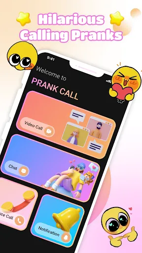 Скриншот 1 — Prank Call - Funny Phone Call