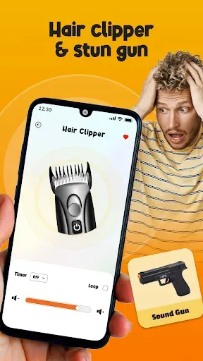 Скриншот 3 — Haircut prank, air horn & fart