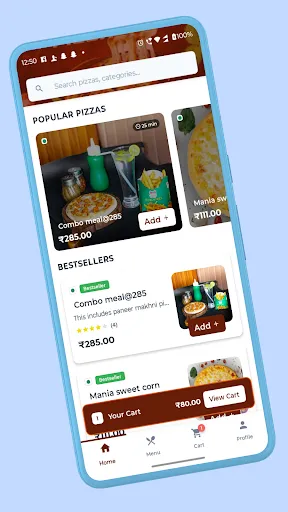 Скриншот 3 — Prashant Pizza