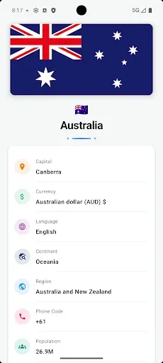Скриншот 5 — Flags of the World Quiz