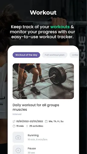 Скриншот 5 — MyHealthBuddy: Diet & Fitness