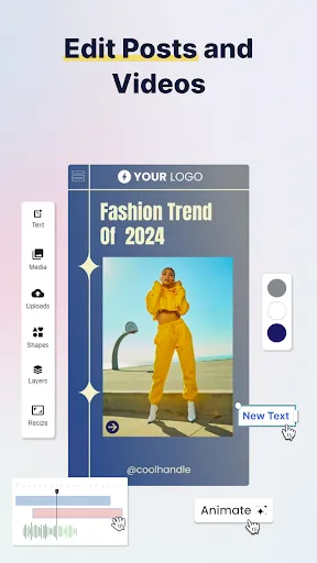 Скриншот 4 — Social Media Posts - Predis AI