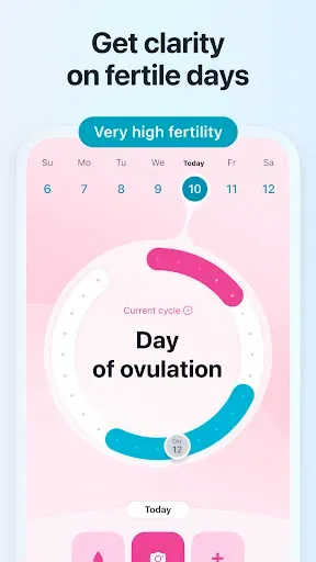 Скриншот 2 — Pregmate Ovulation Tracker