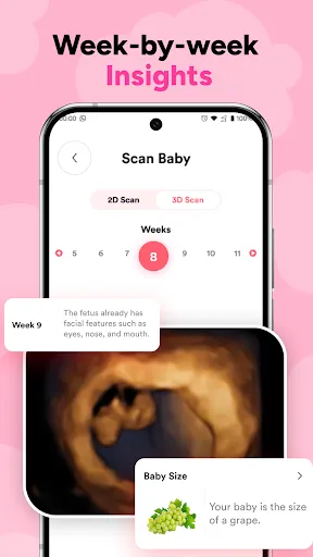 Скриншот 2 — Baby Growth & Pregnant Health