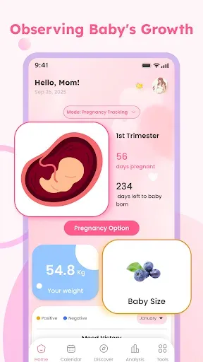 Скриншот 3 — Baby Tracker - Pregnancy Care