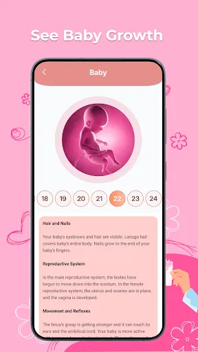 Скриншот 2 — Pregnancy Tracker & Baby Size