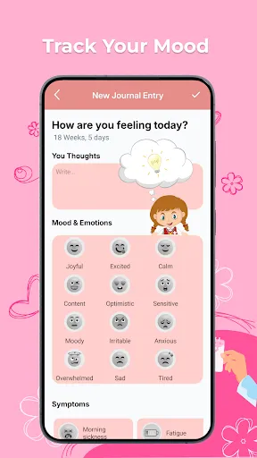 Скриншот 3 — Pregnancy Tracker & Baby Size