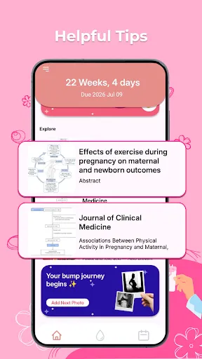 Скриншот 5 — Pregnancy Tracker & Baby Size
