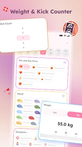 Скриншот 3 — Pregnancy Tracker & Baby Diary