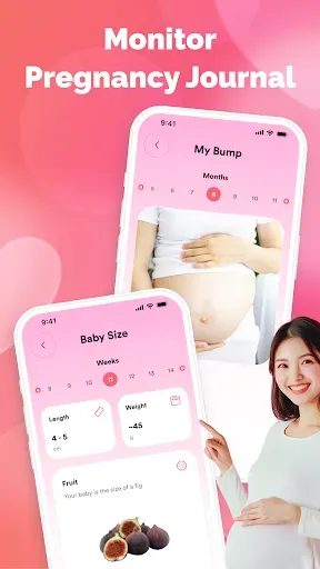 Скриншот 4 — Pregnant Guide - Baby Tracker