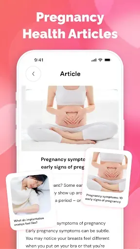 Скриншот 5 — Pregnant Guide - Baby Tracker
