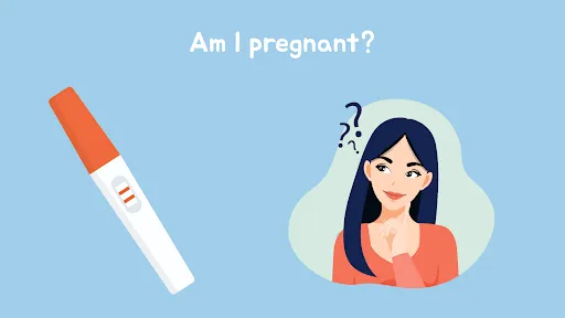 Скриншот 1 — Pregnancy Test App Quiz