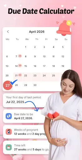 Скриншот 3 — Pregnancy Tracker: Baby Growth