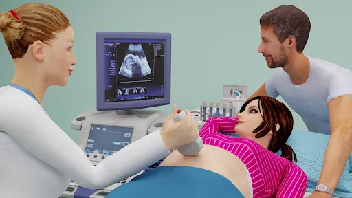 Скриншот 1 — Pregnant Mother Simulator Game