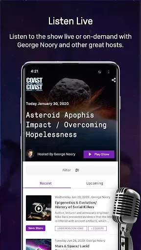 Скриншот 2 — Coast To Coast AM Insider