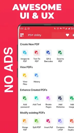 Скриншот 1 — PDF Utility Tools & Converter