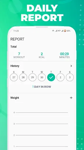 Скриншот 4 — Home Workout - No Equipment