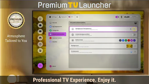 Скриншот 5 — TV Launcher Premium Smart UI