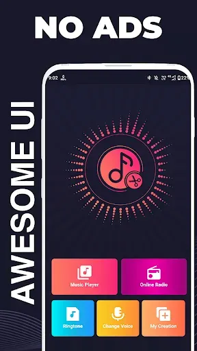 Скриншот 1 — Ultimate Music Player - Pro